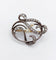 Broche Broche victorienne en argent, or 18k, diamants et perles 58 Facettes A07749