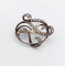 Broche Broche victorienne en argent, or 18k, diamants et perles 58 Facettes A07749