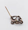 Broche Broche victorienne en argent, or 18k, diamants et perles 58 Facettes A07749