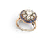 58 Marguerite Art déco - Bague en or jaune, diamants et saphirs 58 Facettes 276594