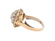 58 Marguerite Art déco - Bague en or jaune, diamants et saphirs 58 Facettes 276594