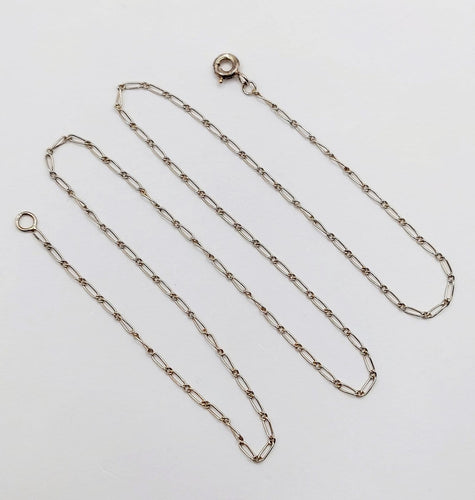 Collier mailles cheval en or blanc 18k 58 Facettes A07750