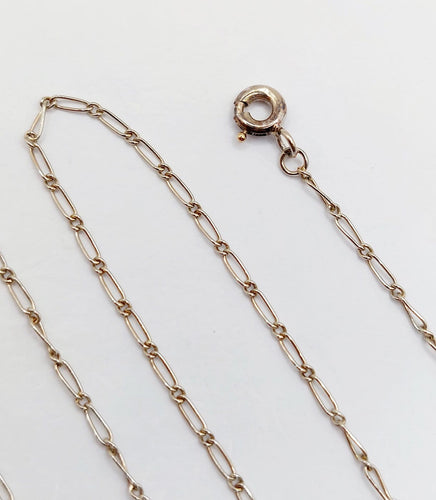 Collier mailles cheval en or blanc 18k 58 Facettes A07750