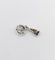 Pendentif antique en or blanc 18K, platine et diamants 58 Facettes A07751