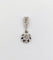 Pendentif antique en or blanc 18K, platine et diamants 58 Facettes A07751