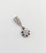 Pendentif antique en or blanc 18K, platine et diamants 58 Facettes A07751