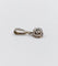 Pendentif antique en or blanc 18K, platine et diamants 58 Facettes A07751