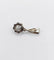 Pendentif antique en or blanc 18K, platine et diamants 58 Facettes A07751