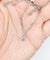 Collier vintage en or blanc 18k et diamant 58 Facettes A07752