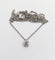Collier vintage en or blanc 18k et diamant 58 Facettes A07752