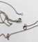 Collier vintage en or blanc 18k et diamant 58 Facettes A07752