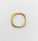45 Bague jonc Art déco en or 18k et émail bleu 58 Facettes A07753