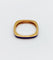 45 Bague jonc Art déco en or 18k et émail bleu 58 Facettes A07753