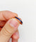 45 Bague jonc Art déco en or 18k et émail bleu 58 Facettes A07753