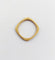 44.5 Art déco - Bague jonc en or 18K et émail vert 58 Facettes A07754