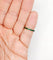44.5 Art déco - Bague jonc en or 18K et émail vert 58 Facettes A07754