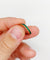 44.5 Art déco - Bague jonc en or 18K et émail vert 58 Facettes A07754