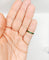 44.5 Art déco - Bague jonc en or 18K et émail vert 58 Facettes A07754