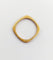 45.5 Art déco - Bague jonc en or 18K et émail rouge 58 Facettes A07755
