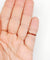 45.5 Art déco - Bague jonc en or 18K et émail rouge 58 Facettes A07755