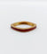45.5 Art déco - Bague jonc en or 18K et émail rouge 58 Facettes A07755