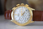 Zenith El Primero - Montre chronomètre en or jaune 18K 58 Facettes ZH-100