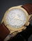 Zenith El Primero - Montre chronomètre en or jaune 18K 58 Facettes ZH-100