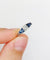 45 Art déco - Bague en platine, diamant taille ancienne et saphirs 58 Facettes A07759