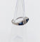 45 Art déco - Bague en platine, diamant taille ancienne et saphirs 58 Facettes A07759