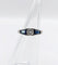 45 Art déco - Bague en platine, diamant taille ancienne et saphirs 58 Facettes A07759