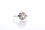 Bague 53 Bague en or blanc 18k avec diamants 58 Facettes 25562 25007b