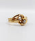 51 Bague serpent antique en or rose 18k et diamants 58 Facettes A07770