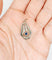 Art déco - Pendentif en or blanc, saphir et diamants 58 Facettes A07771