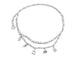Hermès Olga - Collier en acier palladié breloques Kelly 58 Facettes 276749