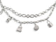 Hermès Olga - Collier en acier palladié breloques Kelly 58 Facettes 276749