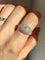 55.5 Bague dôme en or blanc et diamants 58 Facettes 284