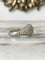 55.5 Bague dôme en or blanc et diamants 58 Facettes 284