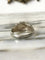 55.5 Bague dôme en or blanc et diamants 58 Facettes 284