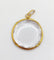 Pendentif porte-photo Art nouveau en or 18k 58 Facettes A07772
