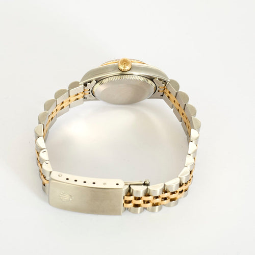 Rolex - Montre Oyster Perpetual Lady en or jaune, acier et diamants 58 Facettes A1244
