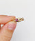 56 Bague serpent antique en or rose et rubis synthétique 58 Facettes A07774