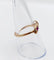 56 Bague serpent antique en or rose et rubis synthétique 58 Facettes A07774
