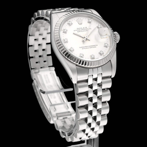 Montre Rolex - Montre Datejust 31 en acier 58 Facettes ROL/LDJ/635