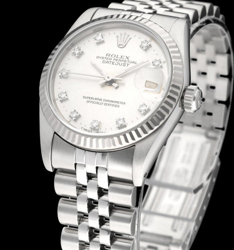 Montre Rolex - Montre Datejust 31 en acier 58 Facettes ROL/LDJ/635