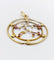 Pendentif Art nouveau en or 18k et rubis synthétiques 58 Facettes A07776