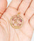 Pendentif Art nouveau en or 18k et rubis synthétiques 58 Facettes A07776