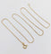 Collier chaîne vintage en or jaune 18K 58 Facettes A07777
