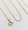 Collier chaîne vintage en or jaune 18K 58 Facettes A07777