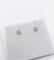 Boucles d'oreilles puces vintage en or blanc et diamants 58 Facettes A07782