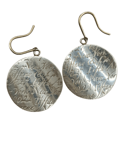 Tiffany & Co. Fifth Avenue - Boucles d'oreilles pendantes en argent 58 Facettes CV-121